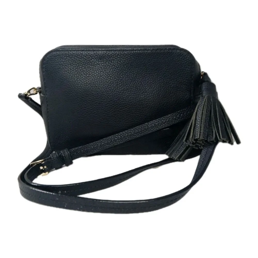 Kate Spade Orchard Street Crossbody Bag Black Leather